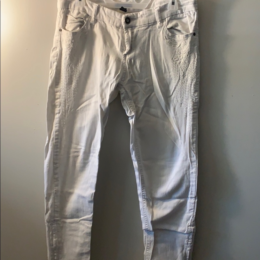 Forever 21 White Jeans